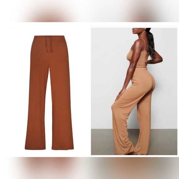 SKIMS Pants - SKIMS SOFT LOUNGE DRAWSTRING | Womens Sleep PANTS Copper/ XL/ NWT